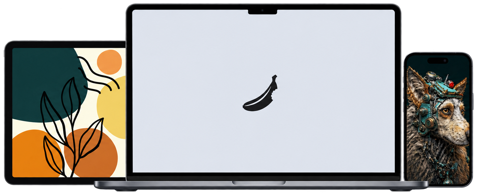 DevX-built responsive interfaces shown across tablet, laptop and phone